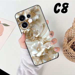 Ốp lưng cho Oppo RENO 16 5G in họa tiết hoa xinhsang trọng