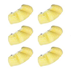 6Pcs Machine Washable Steams Mop Cloth Covers High Performances Cleaning Pads For Floor Countertops Appliances