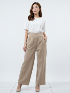 Celana dewasa kulot Esti Saku Depan bisa cod