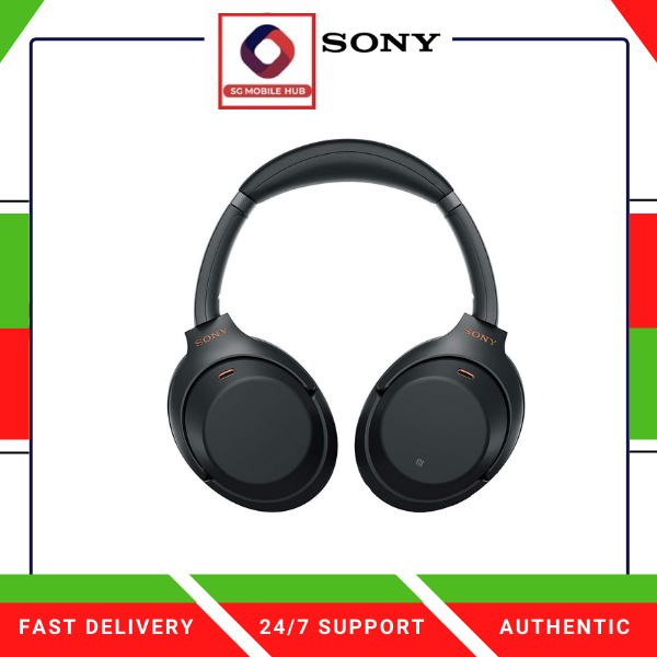 Sony WH 1000XM3 Wireless Noise Canceling Headphones Black Lazada Singapore