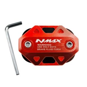 2Pcs For YAMAHA NMAX155 Motorcycle CNC Front Oil Cover Brake Master Cylinder Oil Pump Upper Cap