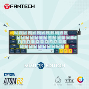 Fantech ATOM MIZU SERIES ATOM96 ATOM81 MK890 V2 MK875 V2 Keyboard Gaming Mechanical Removable Switch