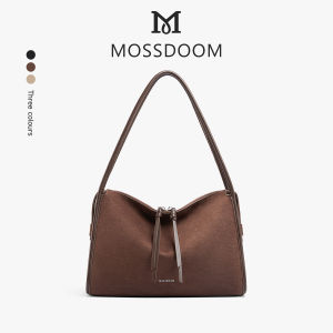 MOSSDOOM Womens Bag Fiora Bag Classy Chic Suede Feel Minimalist Work Office Lady Bag Tote Shoulder Bag for Women