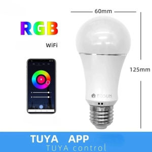 Penhao store UseeLink TuyWiFi Smart Bulb 9W Dimmable Color Change Led Lamp RGB Smart Light Bulbs Smart Lamps For Assisatnt Smart Life