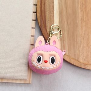 Cute cartoon small storage bag wallet keychain capybara loopy labubu kuromi melody hello kitty accessories 卡通包包钥匙圈