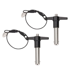 2 cái t hình dạng xử lý nẹp bằng thép Stereo chốt xử lý kéo công cụ cơ khí Pin khóa pin dễ dàng để thực hiện cho công cụ phần