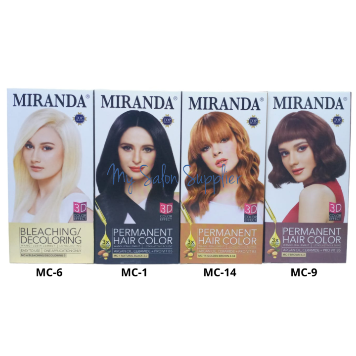 Miranda Hair Color Premium BESAR / Cat Rambut / Bleaching | Lazada ...