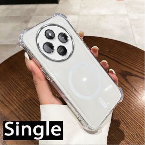 เคสสำหรับศัพท์ Redmi 14C Poco C75 2024 5G เคสนิ่มซิลิโคนกันกระแทก ดีไซน์ใหม่สวยงาม แม่เหล็กไร้สายพร้อมสายคล้อง SJSTBSWX01