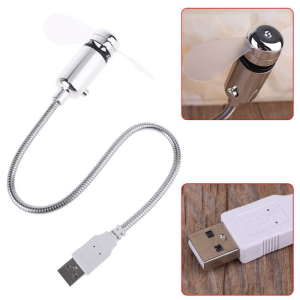 Quạt làm mát USB linh hoạt tiết kiệm năng lượng với công tắc cho Laptop Notebook Máy tính