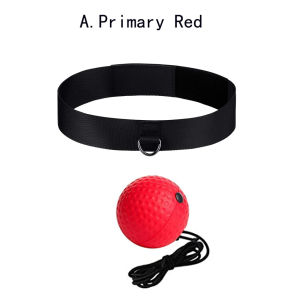 Kick Boxing Reflex Ball With Head Band Fighting Speed Training Punch Ball Muay MMA Exercise Kid Adults Home Equipment