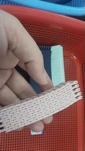 Applicable to Samsung Watch7654 Universal Three-Bead Magnetic Silicone Watch Strap  applewatch Magnetic Watch Strap