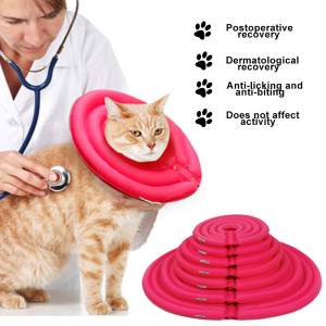 Sentexin Petน้ำหนักเบามัลติฟังก์ชั่ต่อต้านเลียปลอกคอสำหรับแมวและสุนัข