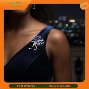 ❣️❣️❣️ Fashion Temperament Rhinestone Flower Crystal Brooches For Women Clothing Coat Accessories Gifts