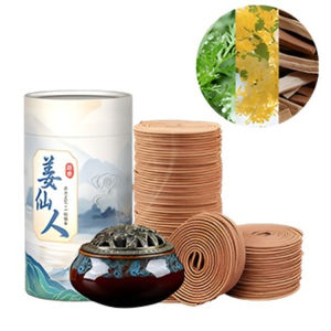 Select Genuine Handmade Sandalwood Incense Burner Set 120pcs Natural Sandalwood Incense Coil Holder Soothes The Body Mind Help Sleep 3-4 Hours Incense