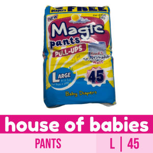 Magic Pants Baby Diapers Large 45
