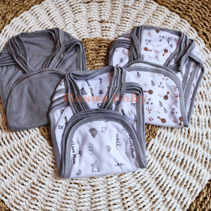 Paket Popok Tali Lusinan seri Abu Popok Tali Bayi Baru Lahir Baby NewBorn Gift Set -Juragan Lebak