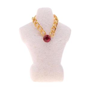 1/12 Miniature Display Mannequin Model With Detachable Necklace for Boutique Store Doll House Landscape Props