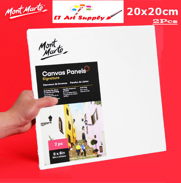 Mont Marte Canvas Panel Oil Painting Acrylic Cotton Canvas Panel
