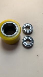Bánh xe nâng PU 80*60-47 dùng cho xe nâng tay điện Heli Hangcha EP CBD15J CBD20J-Li3 Mã 02.LZ.0128