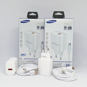 Charger Fast Charging FOR SAMSUNG 20W X16 USB Type C & Micro Adaptor 20Watt Best Quality