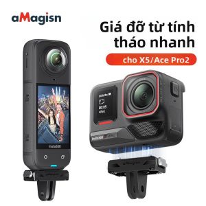 Phụ kiện máy ảnh thể thao cầm tay bằng nhựa ABS tháo lắp nhanh cho Insta360 Ace / Ace Pro