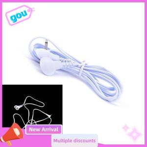 gou 3.5mm 2 Button 2 In 1 Electrode Lead Wires Connecting Cables for Therapy Machine