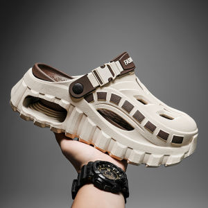 Free Shipping MenS Summer Sandals 2026 Suitable For Outdoor Wear Driving Beach Sports And As Slip-On Shoes With A Closed-Toe Design And Non-Slip Soles