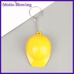 Moito Creative Safety Helmet Bottle Opener Keychain Portable Opener Artifact Small Pendant Practical Decoration Pendant