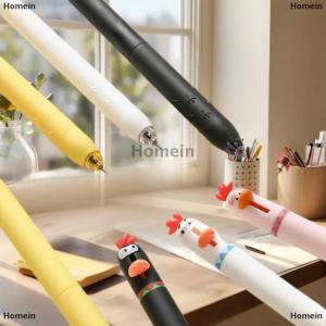 [COD] Homein Cute Pet Chick Creative Funny Stress Relief Press Neutral Pen INS High Beauty Student Black Pen