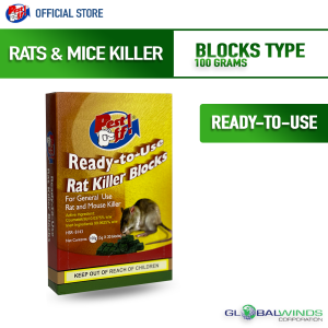 Pest Off! Ready-To-Use Rat Killer Blocks 100g