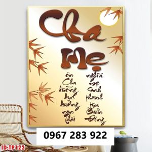 Gạch tranh thư pháp đẹp cao cấp