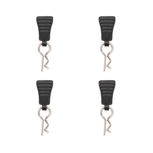 High Strength R Type Car Body Shell Fixation Pins Corrosion Resistant Fastener Clip for 1/12 Scale Remote Control Car