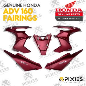 HONDA GENUINE THAILAND FAIRINGS SET LIGHT GRAY GLOSSY BLUE MATTE RED METALLIC FOR HONDA GIORNO 125