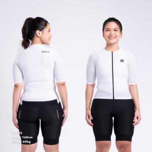 Bizkut b.seen Cycling Jersey Reflective Sleeves Race Cut UV Protection Race Fit Men Women L5