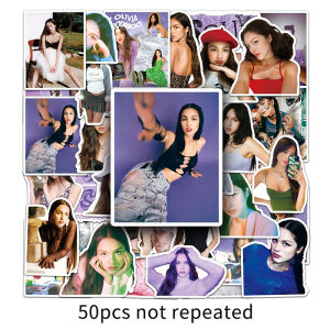 50 cái Châu Âu và Mỹ ngôi sao sắc đẹp Olivia Rodrigo sticker cho cô gái miếng dán laptop