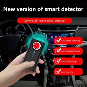 Orio 【Hidd-en camera detector 】Portable Hotel Anti-Spy Camera Detector Prevent Monitoring Wireless Signal Detector Car GPS Locator Tracking Detection 信号探测仪 酒店信号探测仪【AOXY】