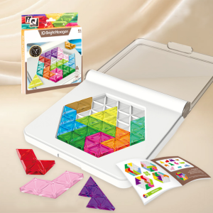 FLITY5 Logical Thinking Training Smart Clearance Tangram Toy Montessori Multiple Shapes Fun Tabletop Games Pocket Mini Toys Learning Logical Puzzle Game Logical Thinking Training