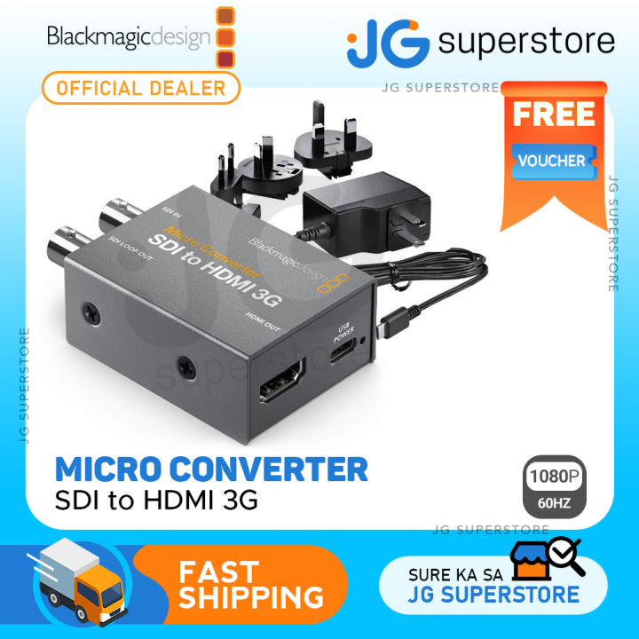 Blackmagic Design Micro Converter SDI to HDMI 3G with Power Supply