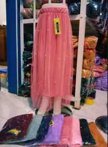 Rok Tutu Model Mutiara Anak 2 3 4 6 7 8 tahun pentas nari Bahan Dalam hyget Premium lapis luar Tilla halus jatuh panjang lucu payung impor cewek terlaris murah perempuan buat ngaji tutul wanita panjang kekinian variasi tanggung cod super andtherok onder