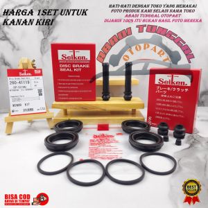 KIT REM CAKRAM DEPAN ALL NEW PAJERO DAKAR 2016 SAMPAI 2019 KIRI KANAN 1SET SEIKEN