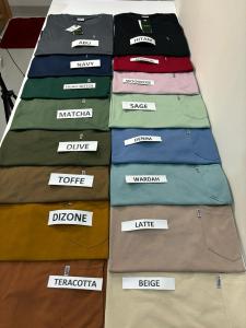 Paket 4 Pcs Kaos Polos Pocket Saku MBN Pria Wanita L XL XXL Bahan Semi Katun | Kaos Pria 4 Pcs 100 Ribu