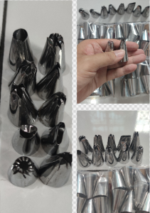 Spuit kue lokal isi 10pcs / Sepuit kue / Cetakan kue sagu / Cetakan biskuit / Cetakan kue kering