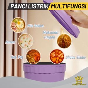 Panci Listrik Serbaguna 12 Liter Anti Lengket Multifungsi Cooking Pot ORIGINAL TERMURAH