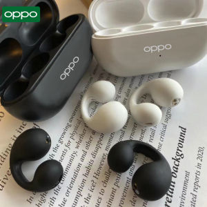 ♥Limit Free Shipping♥ OPPO TWS Bluetooth 5.3 Wireless Bone Conduction Headphones T75 Clip Ear Music Noise Canceling Headset HD Call Sports Gaming Earphone