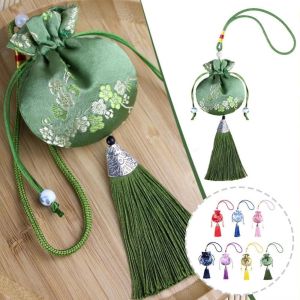 LKMART Dragon Boat Festival Bag Plum Flower Sachet Jewelry Packaging Retro Pattern Chinese Style Sachet Retro Brocade Jewelry Storage Bag Bedroom Decoration