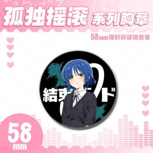 4 Styles Anime Bocchi The Rock Cosplay Backpack Badges Gotou Hitori Ijichi Nijika Yamada Ryo Kita Ikuyo Pins Collection Breastpin for Bags Clothes