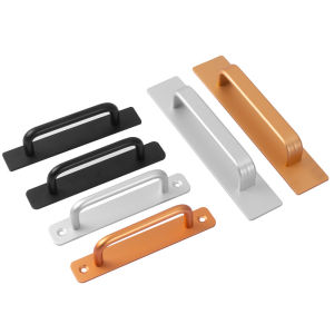 ที่จับห้องครัว คุ้มค่า ที่จับประตูบานเลื่อน ติดตั้งอย่างเป็นทางการ กันน้ำและกันความชื้น