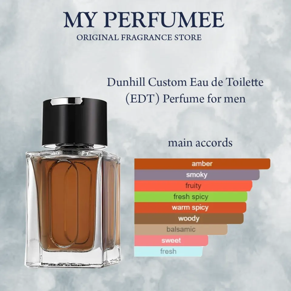 100% Original] Dunhill Custom EDT Perfume (100ML) 100Ml Amber