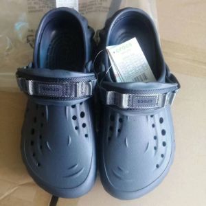 รองเท้า crocs แท้  Echo Clog รองเท้าไปทะเล  ระบายอากาศ น้ําหนักเบา สําหรับเดินทาง#207937