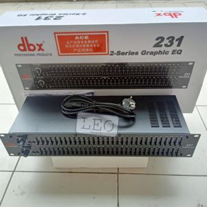EQUALIZER DBX EQX231 EQX 231 DUAL CHANNEL 31 BAND 2x31 DBX 231